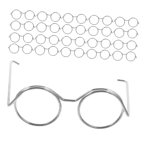 Toddmomy 20 Stück Teiliges Miniatur Puppenbrillen Metallrahmen ohne Gläser Stilvolle Requisiten für Puppen DIY Bastelzubehör Modische Mini Brillen für Puppenkostüme Toddmomy 20 Stück Teiliges Miniatur Puppenbrillen Metallrahmen ohne Gläser Stilvolle Requisiten für Puppen DIY Bastelzubehör Modische Mini Brillen für Puppenkostüme von Toddmomy