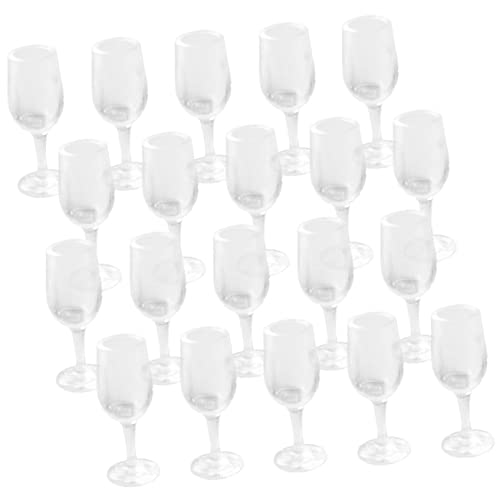 Toddmomy 20 Stück Teiliges Miniatur Wein Gläser für Puppenhaus Transparente Miniatur Rotweingläser Detailgetreue Goblets Puppenhaus Zubehör Toddmomy 20 Stück Teiliges Miniatur Wein Gläser für Puppenhaus Transparente Miniatur Rotweingläser Detailgetreue Goblets Puppenhaus Zubehör von Toddmomy