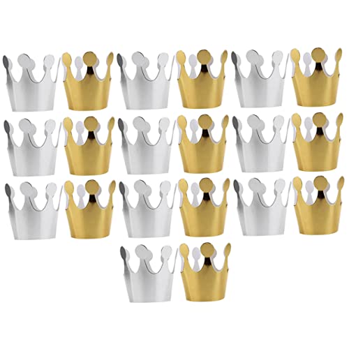 Toddmomy 20 Stück Teiliges Party Kronen aus Hochwertigem Papier Geburtstagskronen in Gold und Silber Sichere Partyhüte für Jungen und Mädchen Festliche Geburtstagsdeko für Unvergessliche Toddmomy 20 Stück Teiliges Party Kronen aus Hochwertigem Papier Geburtstagskronen in Gold und Silber Sichere Partyhüte für Jungen und Mädchen Festliche Geburtstagsdeko für Unvergessliche von Toddmomy