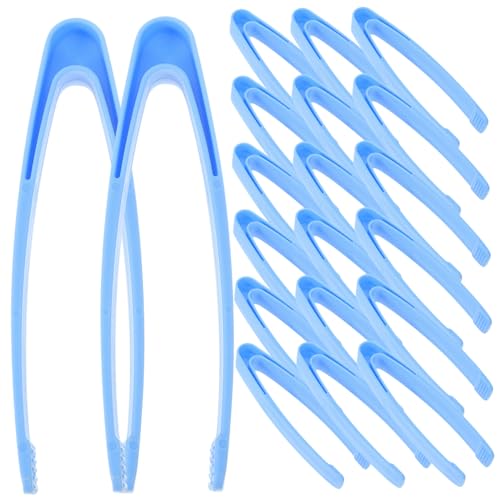 Toddmomy 20 Stück Teiliges Pinzette aus Kunststoff Ergonomisches für Feinmotorik Training für Kindergarten und Experimente Leuchtende Farben Montessori Geeignet von Toddmomy