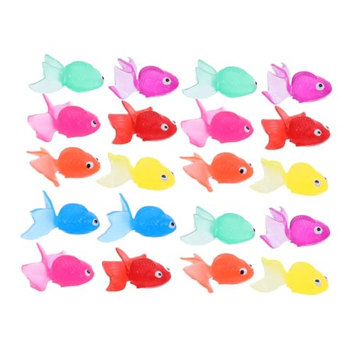 Toddmomy 20 Stück Teiliges Realistische Künstliche Goldfische aus Umweltfreundlichem TPR Material Schwimmende Aquarium Deko in Gemischten Farben Lebensechte Fischornamente für Fischbecken Toddmomy 20 Stück Teiliges Realistische Künstliche Goldfische aus Umweltfreundlichem TPR Material Schwimmende Aquarium Deko in Gemischten Farben Lebensechte Fischornamente für Fischbecken von Toddmomy