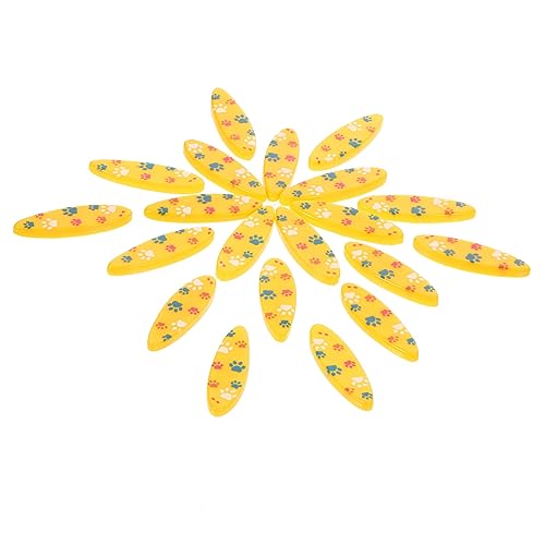 Toddmomy 20 Stück Teiliges Resin Surfboard Modell Mediterrane Strand Mikrolandschaft Deko Realistische Miniatur Surfbrett Figuren Leichte Sommer Tischdeko für Zuhause und DIY Projekte von Toddmomy