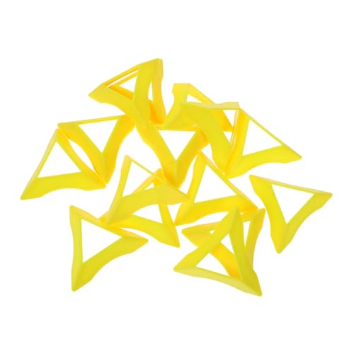 Toddmomy 20 Stück Zauberwürfelhalter Puzzle Cube-Display-stativ Prisma Steht Stand Ersatzteile Für Den Sportsman-Generator Champion-Generator Go-Kart-gastank Yellow Plastik von Toddmomy