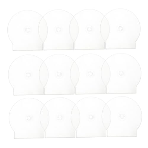 Toddmomy 20 Stück -hülle Schutzhülle Runde Clamshell -DVD -Fall DVD-Jewel-case Muschelschalen -einzelscheibenhalter Clamshell DVD -Fall Einzelne DVD-hülle Schutzkoffer Plastik Transparent von Toddmomy