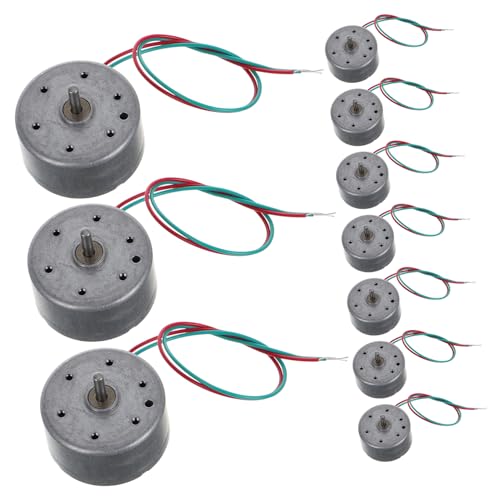 Toddmomy 20 Stück kleine Motoren Elektromotor spielzeugautos Motor Vielseitig einsetzbarer Motor Energieeffizienter Motor Kompakter Motor Kleiner Motor Mini-Motor Metall von Toddmomy