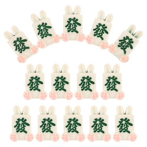Toddmomy 20-teiliges Mahjong-Charm-Set Mit Cartoon-Motiven: Flaches Zubehörset Aus Kunstharz – Mini-Verzierungen Aus Kunstharz Für Die Herstellung Von DIY-schmuck, Schlüsselanhängern Und Toddmomy 20-teiliges Mahjong-Charm-Set Mit Cartoon-Motiven: Flaches Zubehörset Aus Kunstharz – Mini-Verzierungen Aus Kunstharz Für Die Herstellung Von DIY-schmuck, Schlüsselanhängern Und von Toddmomy