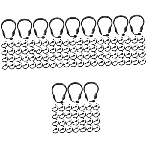 Toddmomy 200 Stck Miniatur Puppen Headset Mikrofon Kopfhörer Zubehör für Puppenhaus DIY Basteln Dekoration von Toddmomy