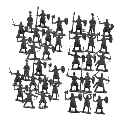 Toddmomy 200Stücke Mini Figuren Soldaten Modellspielzeug Mittelalterliche Menschen für Tischdekoration Rollenspiele und Mikro Toddmomy 200Stücke Mini Figuren Soldaten Modellspielzeug Mittelalterliche Menschen für Tischdekoration Rollenspiele und Mikro von Toddmomy