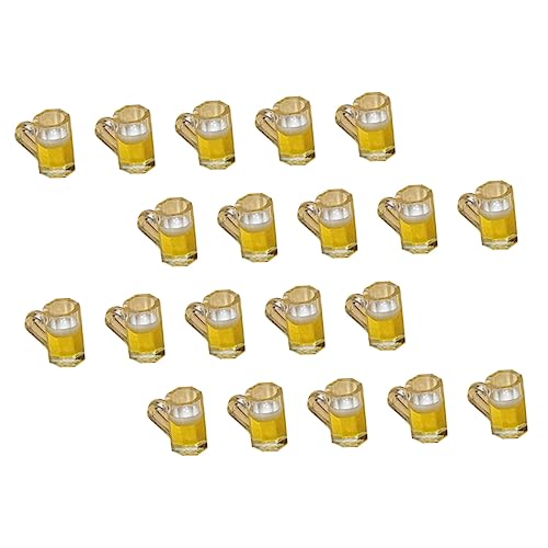 Toddmomy 20Stücke Bierkrüge Aus Hochwertige Puppenhaus Dekoration Bierbecher Für DIY Projekte Szenen Und Für Bastelliebhaber Toddmomy 20Stücke Bierkrüge Aus Hochwertige Puppenhaus Dekoration Bierbecher Für DIY Projekte Szenen Und Für Bastelliebhaber von Toddmomy