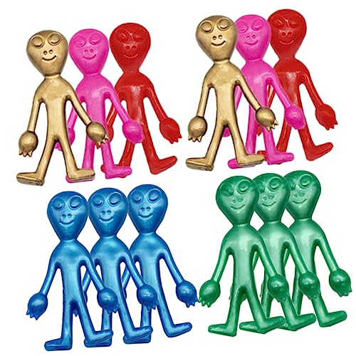 Toddmomy 20Stücke Dehnbare Figuren Kreatives Stressabbauspielzeug aus TPR für Partys Schulpreise und Geschenktüten von Toddmomy