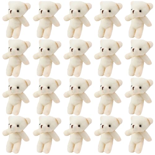 Toddmomy 20Stücke Dekorative Bärenfiguren Süße Verschleißfest Als Anhänger Oder Deko Für Kinderzimmer Für Partys Und Vielseitig Einsetzbar von Toddmomy