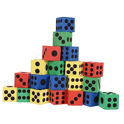 Toddmomy 20Stücke Eva Für Lernspielzeug Weiche Schaumstoffwürfel Für Spiele Und Partys Für Kreative Aktivitäten Und Spaß Beim Toddmomy 20Stücke Eva Für Lernspielzeug Weiche Schaumstoffwürfel Für Spiele Und Partys Für Kreative Aktivitäten Und Spaß Beim von Toddmomy