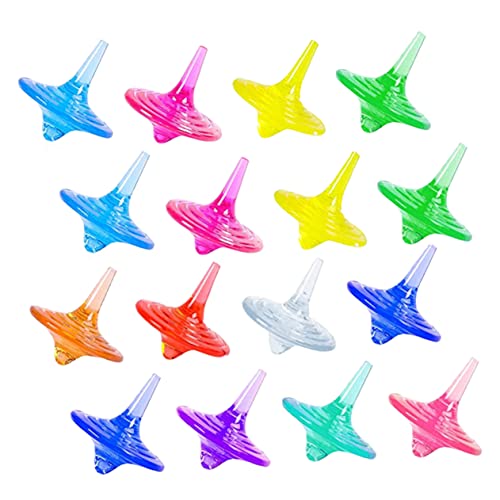 Toddmomy 20Stücke Gyroskop Acryl für Spaß Hand Augen Koordination Lustige Desktop Spielzeuge für Jungen für Familienaktivitäten und Spiele von Toddmomy