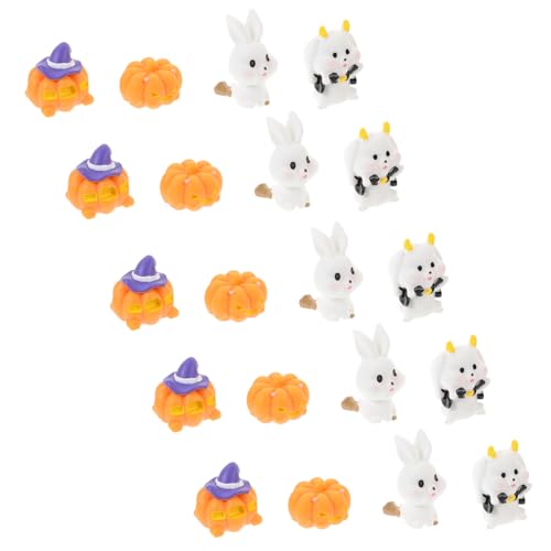 Toddmomy 20Stücke Halloween Dekorationen Mikroverzierungen für Szenenlayouts Geschenktüten Halloween Ornamente für Bastelprojekte und Partydeko Toddmomy 20Stücke Halloween Dekorationen Mikroverzierungen für Szenenlayouts Geschenktüten Halloween Ornamente für Bastelprojekte und Partydeko von Toddmomy