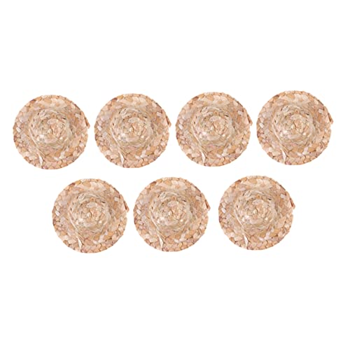 Toddmomy 20Stücke Handgewebte Mini Strohhüte für Puppen Kreative Dekorative Puppenmützen aus Hochwertigem Material für Bastelprojekte und DIY Dekorationen Toddmomy 20Stücke Handgewebte Mini Strohhüte für Puppen Kreative Dekorative Puppenmützen aus Hochwertigem Material für Bastelprojekte und DIY Dekorationen von Toddmomy