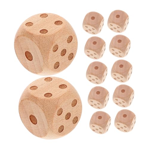 Toddmomy 20Stücke Holz Zahlenwürfel mit Abgerundeten Ecken DIY für Kreative Brettspiele Robuste und Verschleißfeste Würfel für Partys und Rollenspiele für Altersgruppen Toddmomy 20Stücke Holz Zahlenwürfel mit Abgerundeten Ecken DIY für Kreative Brettspiele Robuste und Verschleißfeste Würfel für Partys und Rollenspiele für Altersgruppen von Toddmomy