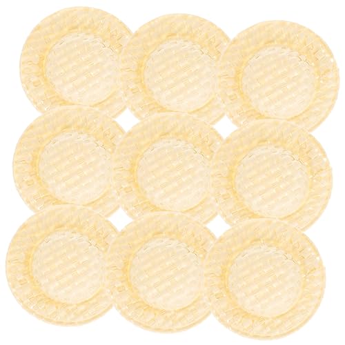 Toddmomy 20Stücke Hüte Aus Gewebtem Papier DIY Bastelhüte Für Puppen Kleine Hut Requisiten Dekorative Foto Requisiten von Toddmomy