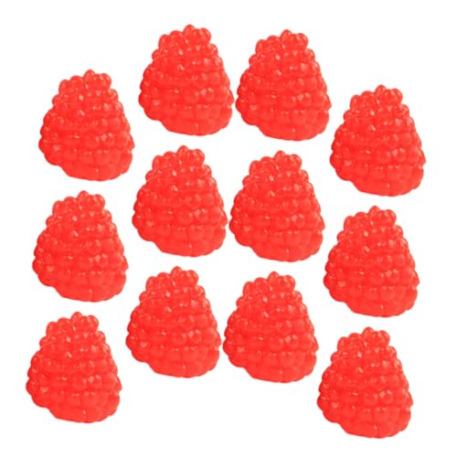 Toddmomy 20 Stücke Realistische Modell Künstliche Obst Requisiten für Dekoration und Fotoshooting Lebensechte Simulation Obstmodelle aus Kunststoff für Kinder und Party von Toddmomy