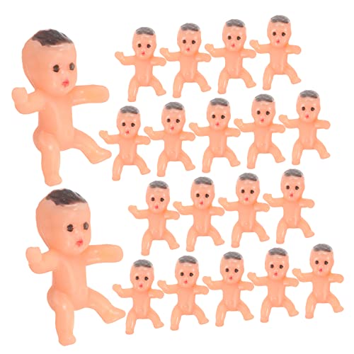 Toddmomy 20Stücke Kunststoffbabys Sicheres Babyspielzeug für Dekoration Babypartys und Rollenspiele Langlebige und Wiederverwendbare Modelle für Kreative Bastelideen von Toddmomy