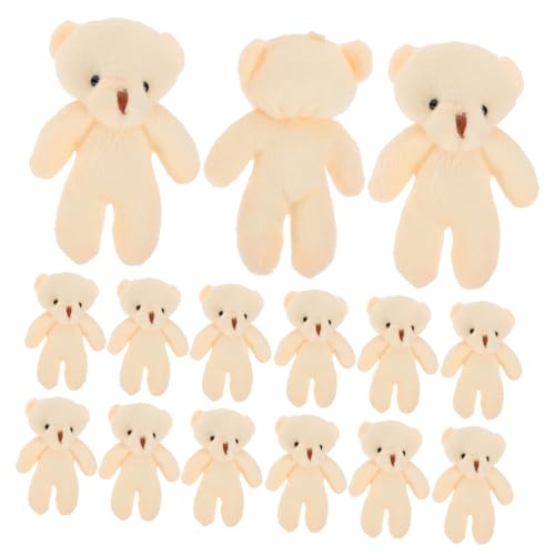 Toddmomy 20Stücke Mini Bärenanhänger Süße Plüschfiguren Für Wohnaccessoires Hängende Deko Und Kinderpartys Große Bärenfiguren Als Mitgebsel von Toddmomy
