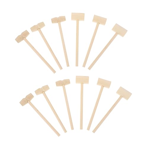 Toddmomy 20Stücke Mini Holzhammer Hämmer für Multifunktionale Klopfwerkzeuge für Kreative Spiele und Kuchendekoration Geschenkidee für Bastel und Schokoladenpartys Toddmomy 20Stücke Mini Holzhammer Hämmer für Multifunktionale Klopfwerkzeuge für Kreative Spiele und Kuchendekoration Geschenkidee für Bastel und Schokoladenpartys von Toddmomy