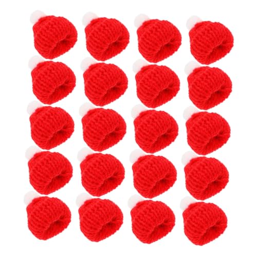 Toddmomy 20Stücke Mini Weihnachtsmützen Kleine Strickmützen für DIY Bastelprojekte Rote Zylinderhüte Festliche Dekoration für Weihnachten für Kreative Bastelideen Toddmomy 20Stücke Mini Weihnachtsmützen Kleine Strickmützen für DIY Bastelprojekte Rote Zylinderhüte Festliche Dekoration für Weihnachten für Kreative Bastelideen von Toddmomy