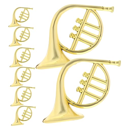 Toddmomy 20Stücke Musikinstrumente Für Weihnachtsbaumdekoration Kunststoff Weihnachtsaccessoires Kreative Mini Instrumente Für DIY Weihnachtsschmuck von Toddmomy
