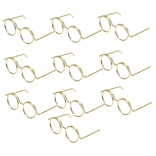 Toddmomy 20Stücke Puppenbrillen Rahmen Sonnenbrillen für Puppen für DIY Projekte und Puppenbekleidungszubehör Robust und Stylisch Requisiten Toddmomy 20Stücke Puppenbrillen Rahmen Sonnenbrillen für Puppen für DIY Projekte und Puppenbekleidungszubehör Robust und Stylisch Requisiten von Toddmomy