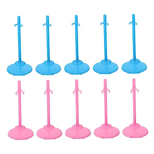 Toddmomy 20Stücke Puppenhalterung aus Kunststoff Pinke und Blaue Ständer für Puppen Stabiler Puppenständer Zubehör für Aufbewahrung und Präsentation von Puppen Toddmomy 20Stücke Puppenhalterung aus Kunststoff Pinke und Blaue Ständer für Puppen Stabiler Puppenständer Zubehör für Aufbewahrung und Präsentation von Puppen von Toddmomy