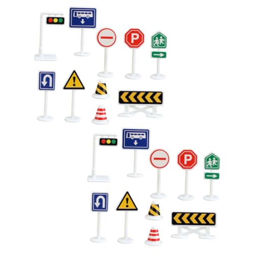 Toddmomy 20Stücke Teiliges Verkehrszeichen Spielset für Mini Verkehrswissen und für Sandtischspiele und Toddmomy 20Stücke Teiliges Verkehrszeichen Spielset für Mini Verkehrswissen und für Sandtischspiele und von Toddmomy