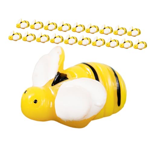 Toddmomy 20pcs Mikrolandschaftsbienen Mini Harz Flachback Bienen Figuren Miniatur Tierreizstücke Für DIY Fairy Garden Miniatur Moos Landschaft Toddmomy 20pcs Mikrolandschaftsbienen Mini Harz Flachback Bienen Figuren Miniatur Tierreizstücke Für DIY Fairy Garden Miniatur Moos Landschaft von Toddmomy