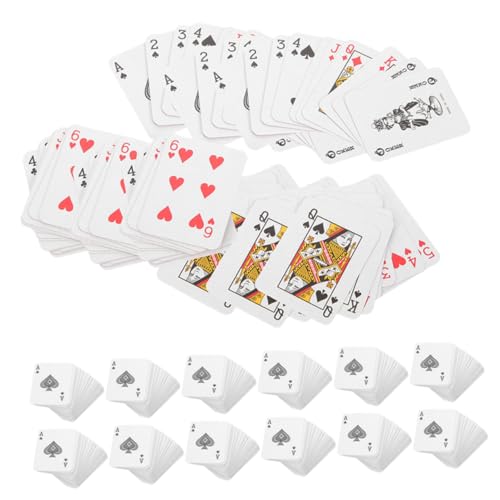 Toddmomy 24sätze Miniatur-Spielkarten Tragbare Kleine Spielkarten Für Partys Und Spieleabende Decks Beschichtetem Langlebig Und Unterhaltsam Toddmomy 24sätze Miniatur-Spielkarten Tragbare Kleine Spielkarten Für Partys Und Spieleabende Decks Beschichtetem Langlebig Und Unterhaltsam von Toddmomy