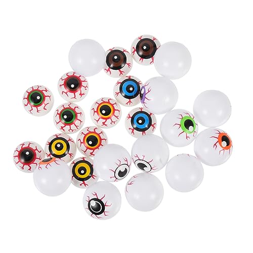 Toddmomy 24 Stück Halloween Augäpfel Gruselige Kunststoff Augen für Halloween Dekorationen Partys und Horror Events für Kreative Bastelprojekte Toddmomy 24 Stück Halloween Augäpfel Gruselige Kunststoff Augen für Halloween Dekorationen Partys und Horror Events für Kreative Bastelprojekte von Toddmomy