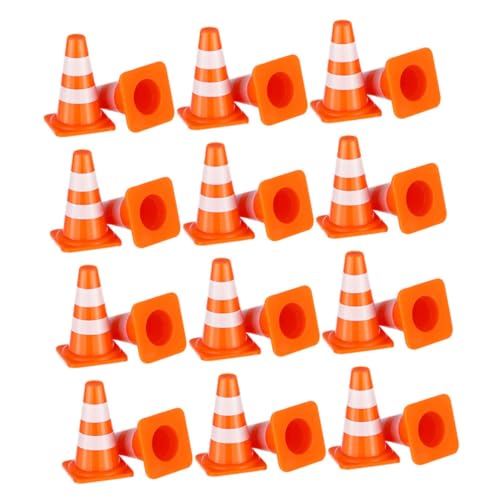 Toddmomy 24 Stück Mini Verkehrshütchen Orangefarbene Baustellenkegel für Lernspielzeug mit Verkehrsschildern und Barrieren für Fantasievolles und Verkehrserziehung Toddmomy 24 Stück Mini Verkehrshütchen Orangefarbene Baustellenkegel für Lernspielzeug mit Verkehrsschildern und Barrieren für Fantasievolles und Verkehrserziehung von Toddmomy