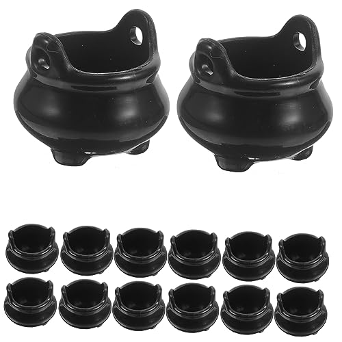 Toddmomy 24 Stück Miniature Deko Halloween Figuren für Puppenhäuser Kreative Tischdeko für Halloween Partys aus Hochwertigem Kunststoff Süße und Farbenfrohe Gestaltung Toddmomy 24 Stück Miniature Deko Halloween Figuren für Puppenhäuser Kreative Tischdeko für Halloween Partys aus Hochwertigem Kunststoff Süße und Farbenfrohe Gestaltung von Toddmomy