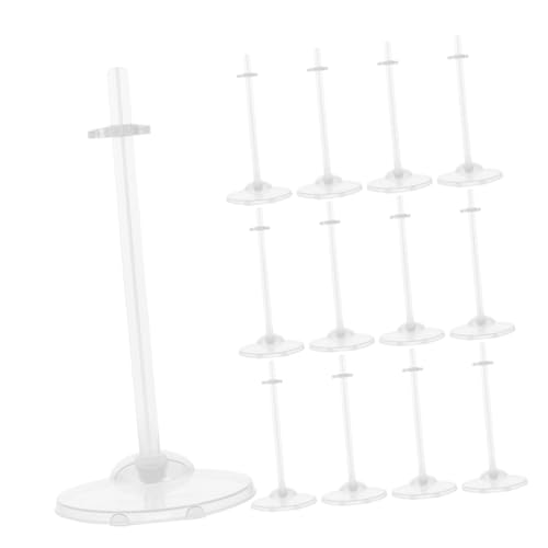 Toddmomy 24 Stück Puppenständer Puppenhalter Ständer Actionfigurenhalter Miniatur Puppenständer Puppenständer Display Displayhalter Figurenständer Actionfigurenständer von Toddmomy