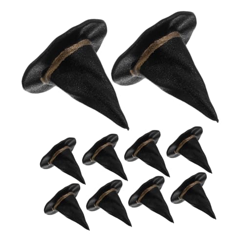 Toddmomy 24 Stück Schwarze Zauberhüte für Diy Bastelprojekte Dekorationen für Puppenhäuser und Halloween Partys Große Hüte Praktischer Verpackung Toddmomy 24 Stück Schwarze Zauberhüte für Diy Bastelprojekte Dekorationen für Puppenhäuser und Halloween Partys Große Hüte Praktischer Verpackung von Toddmomy