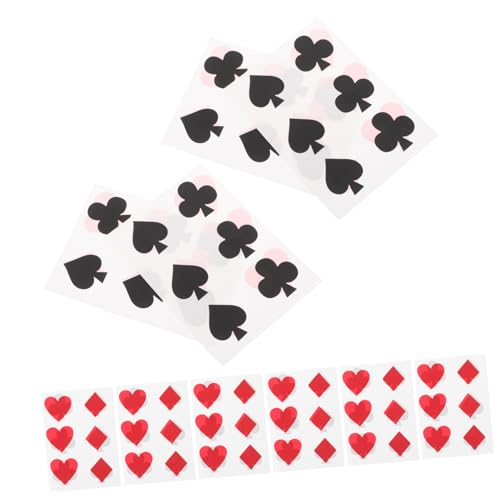 Toddmomy 24stücke Poker Sticker Für Tassen Wasserdichte Spielkarten Aufkleber Für Retro-feiern Für Partys Und Familienfeiern Starke Haftung Und Sichere Materialien Toddmomy 24stücke Poker Sticker Für Tassen Wasserdichte Spielkarten Aufkleber Für Retro-feiern Für Partys Und Familienfeiern Starke Haftung Und Sichere Materialien von Toddmomy
