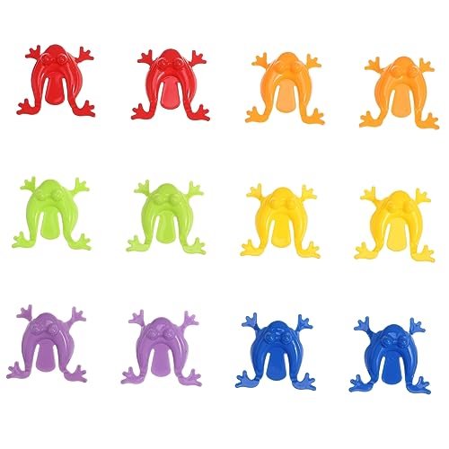Toddmomy 24stücke Schönes Hüpfendes Finger-Press-springspielzeug Lernspielzeug Sicher Und Geruchsneutral Drücken Sie Herunter Und Beobachten Sie Wie Springen von Toddmomy