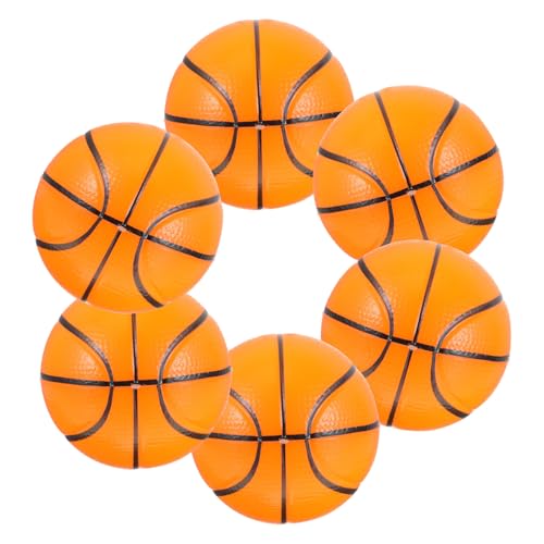 Toddmomy 24 Stück Teiliges Mini Basketball Stressbälle aus Pu Schaumstoff Leichte Quetschbare Sportbälle für Basketball partydekoration Stressabbau Spielspaß von Toddmomy
