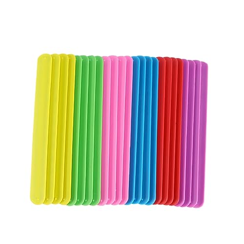 Toddmomy 24 Stück Teiliges Silikon Schnapparmband Bunte Regenbogenfarben Elastisch Hautfreundlich Flexibel Reißfest Partyarmbänder für Jungen Mädchen für Geburtstagsfeiern und Kinderpartys Toddmomy 24 Stück Teiliges Silikon Schnapparmband Bunte Regenbogenfarben Elastisch Hautfreundlich Flexibel Reißfest Partyarmbänder für Jungen Mädchen für Geburtstagsfeiern und Kinderpartys von Toddmomy