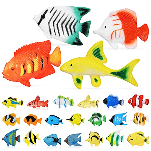 Toddmomy 24 stücke Kunststoff Mini Fisch Spielzeug, Simulation Tropische Fische Abbildung Modell Miniatur-Meerestiere Lernspielzeug Für Vorschule Kinder Toddmomy 24 stücke Kunststoff Mini Fisch Spielzeug, Simulation Tropische Fische Abbildung Modell Miniatur-Meerestiere Lernspielzeug Für Vorschule Kinder von Toddmomy