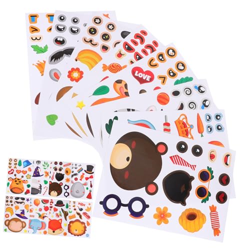 Toddmomy 24Blätter Ermutigungsaufkleber für Cartoon Tier Puzzle Sticker DIY Belohnungsetiketten für Handwerk und Schulprojekte Toddmomy 24Blätter Ermutigungsaufkleber für Cartoon Tier Puzzle Sticker DIY Belohnungsetiketten für Handwerk und Schulprojekte von Toddmomy