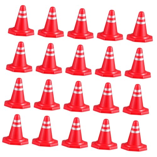 Toddmomy 24Stücke Mini Verkehrskegel Teiliges Für Leuchtende Farben Zum Lernen Von Verkehrssicherheit Kompakte Für Drinnen Und Draußen Perfektes Zubehör von Toddmomy