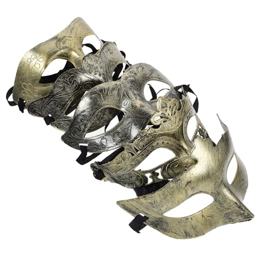 Toddmomy 25 Stück Teiliges Retro Masquerade Masken aus Kunststoff Halbes Gesicht Vielfältige Designs für Halloween Karneval Maskenball und Kostümpartys Komfortabel und Langlebig für Toddmomy 25 Stück Teiliges Retro Masquerade Masken aus Kunststoff Halbes Gesicht Vielfältige Designs für Halloween Karneval Maskenball und Kostümpartys Komfortabel und Langlebig für von Toddmomy