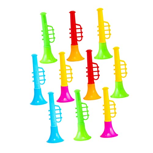 Toddmomy 25Stücke Kinderhornspielzeug Lustige Trompeten für Partys Farben Zufällig aus Stabilem für Musikspielzeug Fördert die Musikalischen Fähigkeiten der Kleinen Toddmomy 25Stücke Kinderhornspielzeug Lustige Trompeten für Partys Farben Zufällig aus Stabilem für Musikspielzeug Fördert die Musikalischen Fähigkeiten der Kleinen von Toddmomy