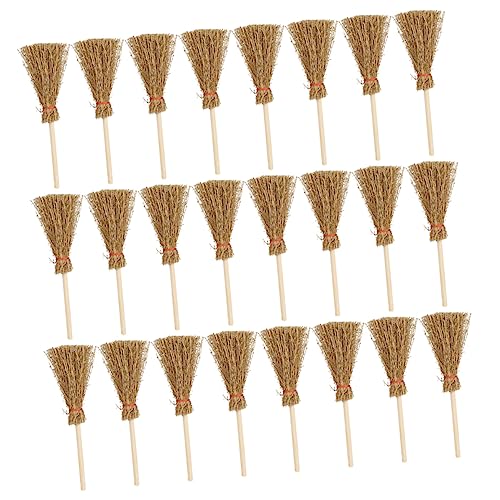 Toddmomy 25Stücke Mini Besen Miniaturbesen für Puppenhaus Dekoration Kompaktes Zubehör für Kreative DIY Projekte und Mini für Erwachsene Realistische Formen Toddmomy 25Stücke Mini Besen Miniaturbesen für Puppenhaus Dekoration Kompaktes Zubehör für Kreative DIY Projekte und Mini für Erwachsene Realistische Formen von Toddmomy