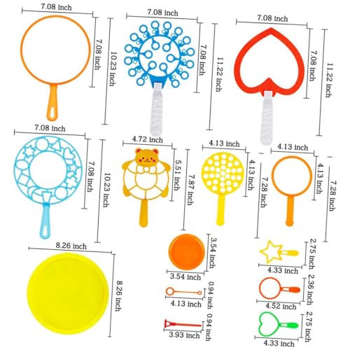 Toddmomy 26 Stück Teiliges Seifenblasen Bunte Blasstäbe aus Sicherem Langlebiges Bubble Maker für Draußen Geeignet für Frühling Sommer Herbst und Winter Buntes Zufällige Zufällige Farbe von Toddmomy