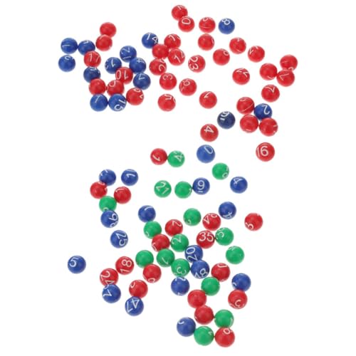 Toddmomy Tombola Bälle 2 Stück Nahtlose Plastik Spielbälle für Partyspiele Bingo und Lotterienummern für Hochzeiten und Feiertage Toddmomy Tombola Bälle 2 Stück Nahtlose Plastik Spielbälle für Partyspiele Bingo und Lotterienummern für Hochzeiten und Feiertage von Toddmomy