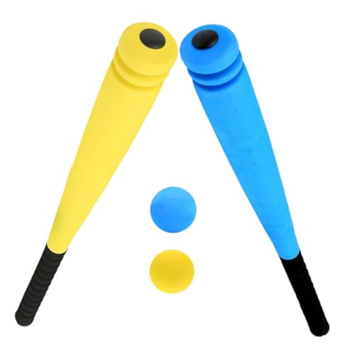 Toddmomy 2Sätze Baseballschläger Bällen Tragbar und Sicher für Kleine Hände für Draußen und Anfänger im Baseballspiel Toddmomy 2Sätze Baseballschläger Bällen Tragbar und Sicher für Kleine Hände für Draußen und Anfänger im Baseballspiel von Toddmomy